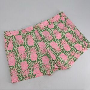 Lilly Pulitzer 5” Callahan Shorts Party Pineapple 14